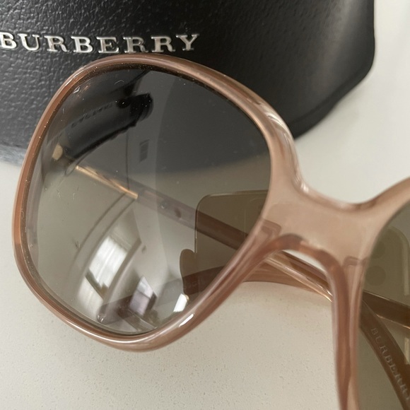 Pale Pink Burberry Sunglasses main image 7